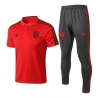 Футбольный костюм тренировочный Bayern München красный 2018 2019