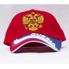 (Красный/Золотой) Кепки России футбольная форма