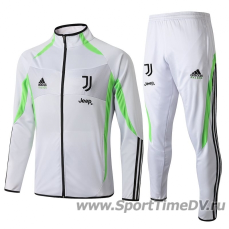 (Белый/Черный) Спортивный костюмы juventus 2019 2020