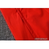 (Красный/Белый) Ветрозащитный спортивный костюм ювентус с капюшоном 2019 - 2020