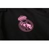 (Черный/Розовый) Футбольный поло костюм реал мадрид 2021 2020