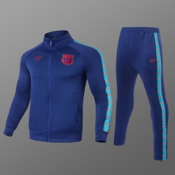 Спортивные костюм барселоны 2020 2021 (Темно синий/Берюзовый)