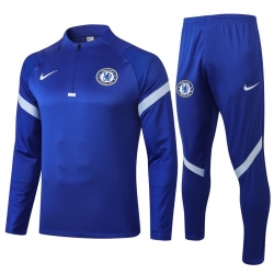 Спортивные костюмы (Синий/Белый) челси 2020 2021
