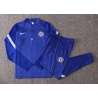 Тренировочный футбольный костюм (Синий/Белый) челси 2020 2021