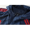 (Темно синий/Красным) Куртка ветровки сборной арсенал лондон
