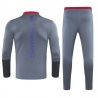(Серый/Красный) Теплые тренировочные костюмы Манчестер юнайтед 2021 2022