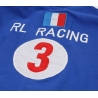 (Синий/Белый) Франции RL Racing Big борис Майка поло