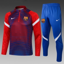 Футбольный костюм барселоны 2022 2021 (Гранатовый/Синий)