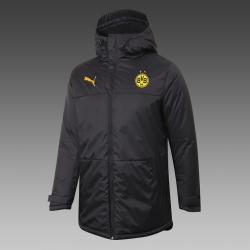 Утепленная куртка зимняя BORUSSIA DORMUND (Черная) 2021 2020