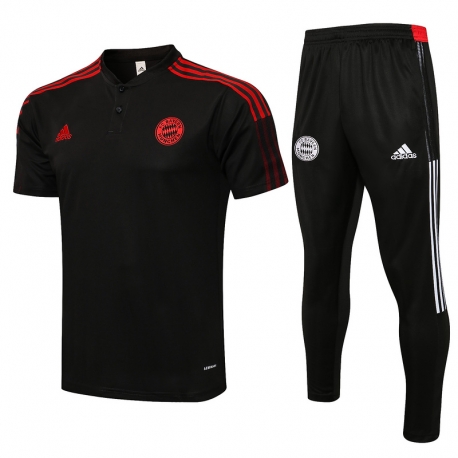 Футбольный костюм Баварии черный 2020 2021