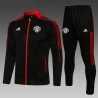 Cпортивные костюмы Манчестер юнайтед 2021 2020 (Черный/Красный) 