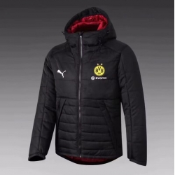 Утепленная куртка зимняя BORUSSIA DORMUND (Черная) 2021 2020